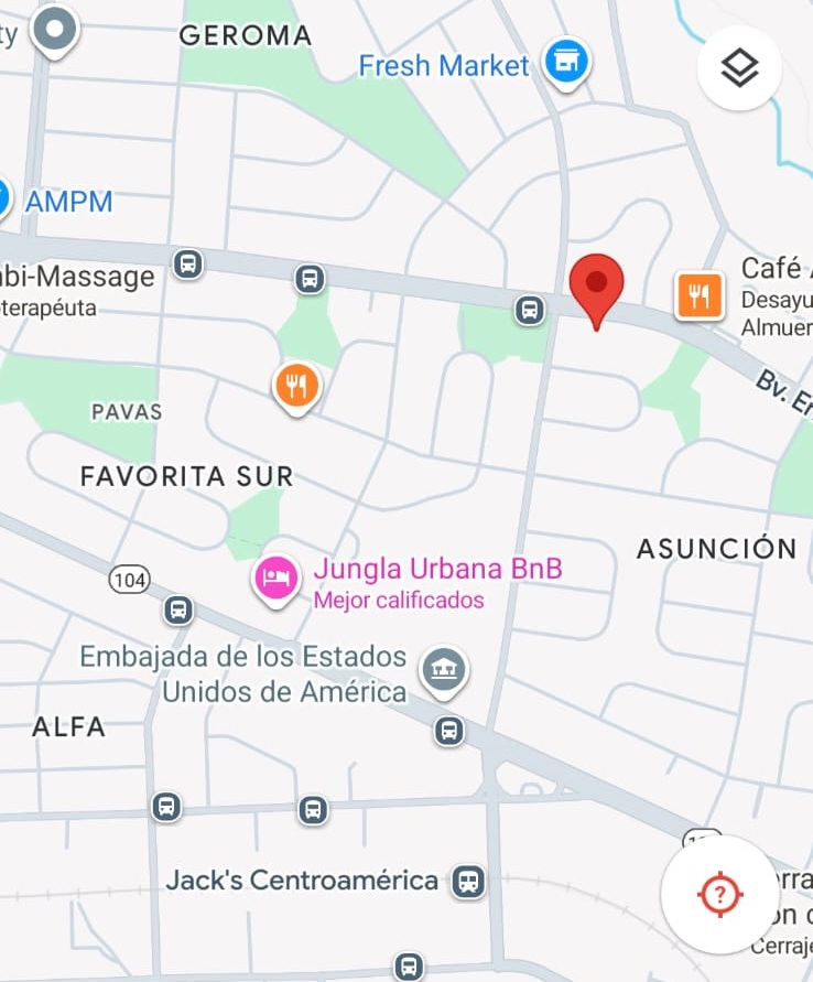 Mapa de la empresa